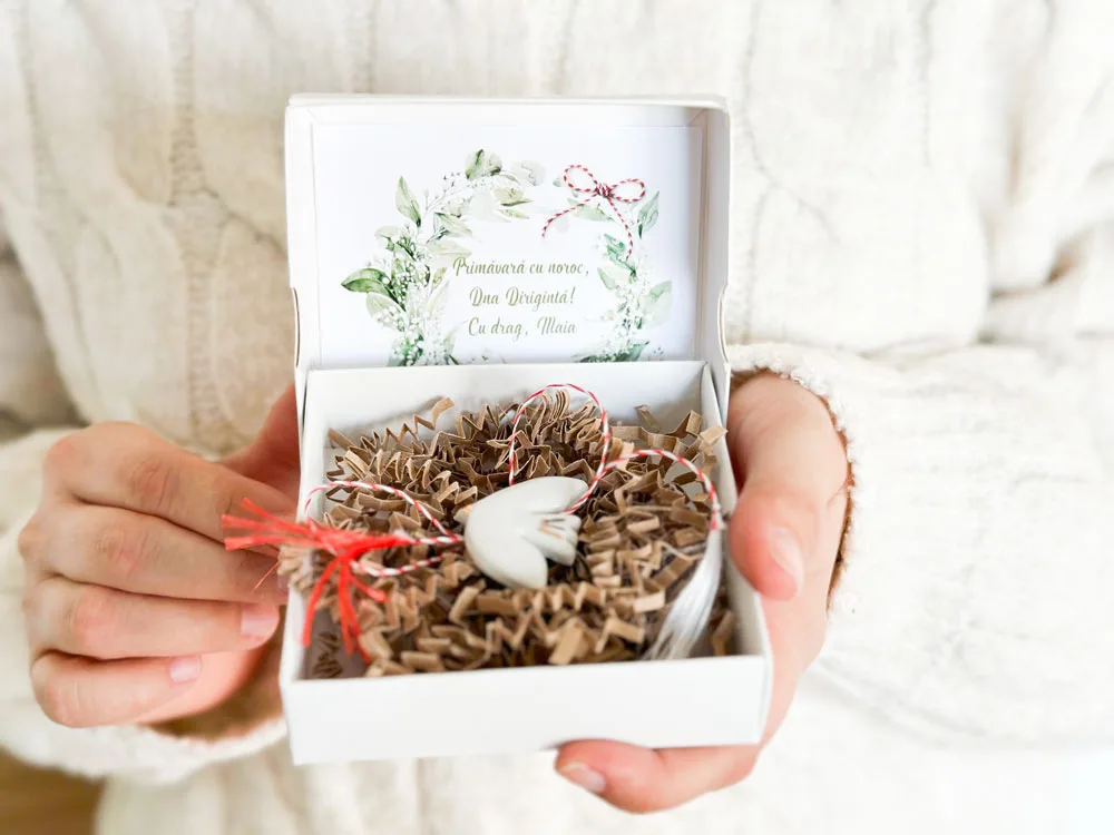 Brosa Pasare din Portelan - Editie Limitata - imagine 3