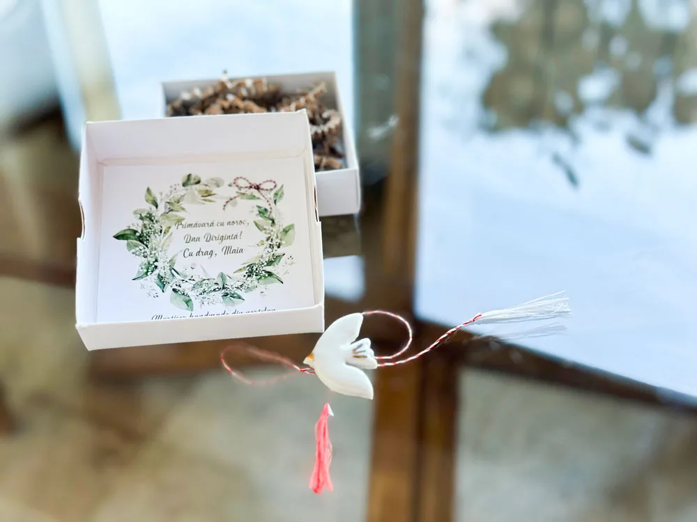 Brosa Pasare din Portelan - Editie Limitata - imagine 5