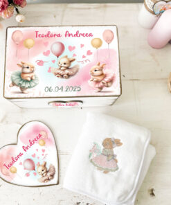 Set Cadou Iepurașii Balerini