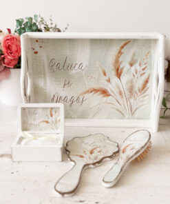 Alternative view of Tava miresei personalizata Boho