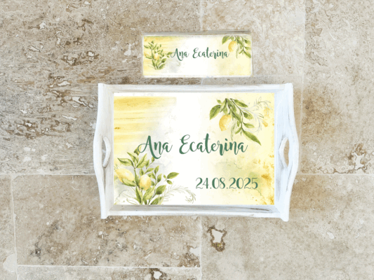 Tavita mot personalizata si cutiuta suvita - Set 1 An Lamai