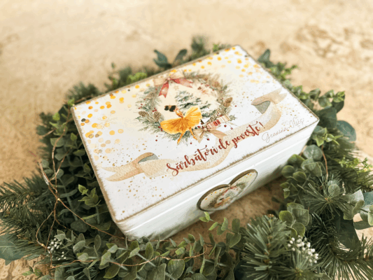 Craciun de Vis – cutie personalizata cu fotografia ta