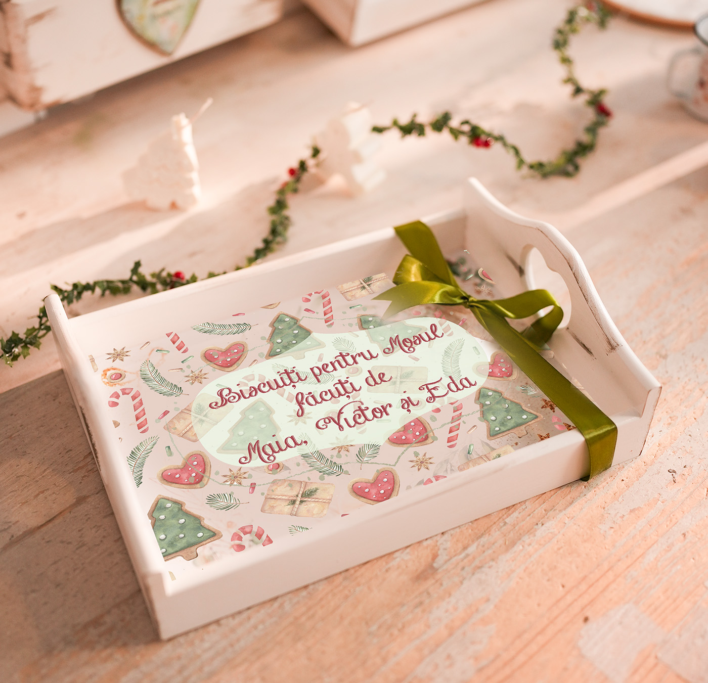 Tava personalizata Biscuiti